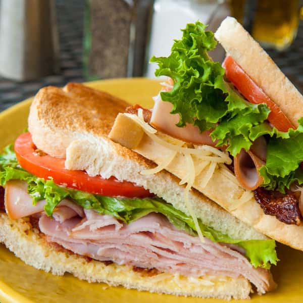 Ham Club, Turkey Club or Ham/Turkey Club Sandwich
