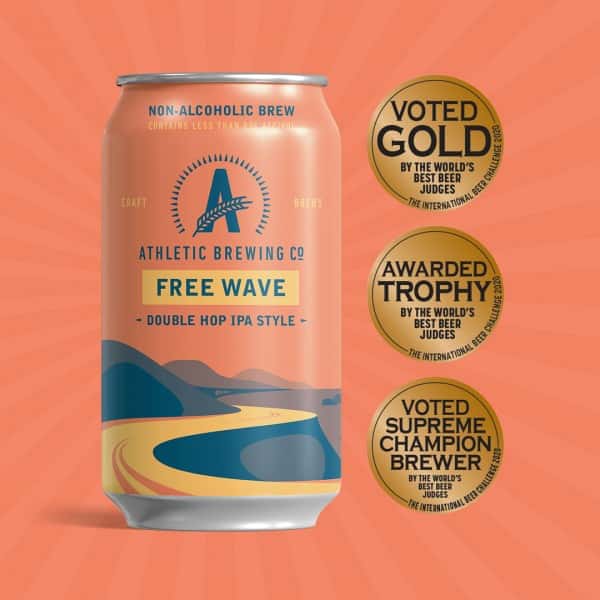 Non-Alcoholic: Athletic Brewing Free Wave