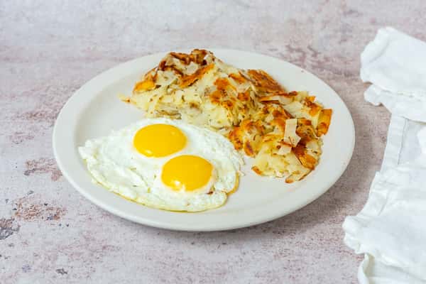 Hash Browns and Eggs