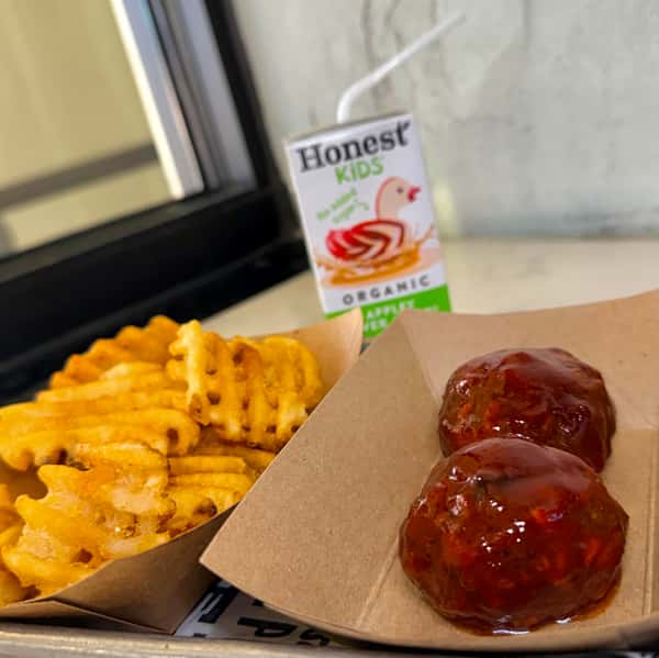 Kids BBQ Meatballs