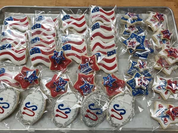 labor day cookies