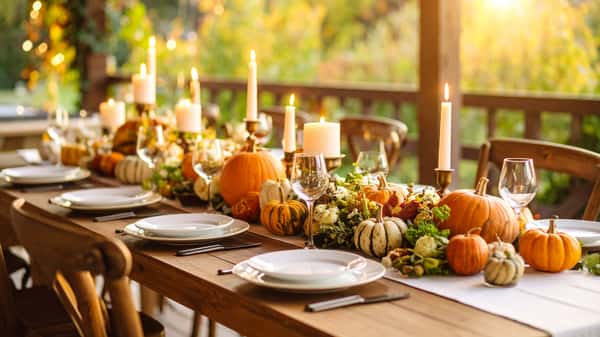 fall table setting