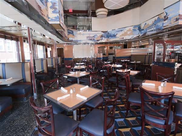 indoor view of diner