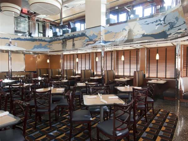 indoor view of diner