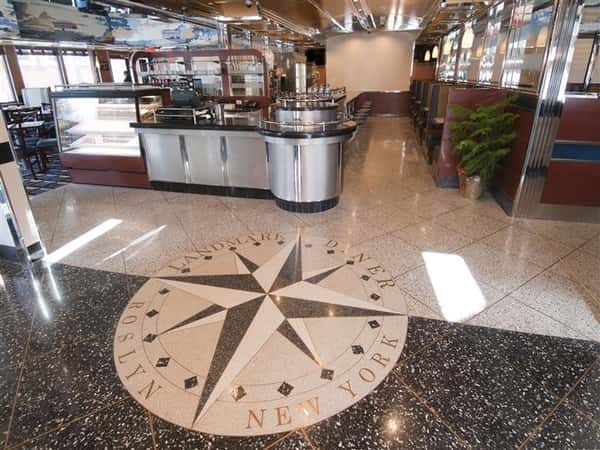indoor view of diner