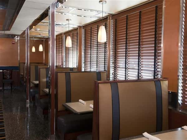 indoor view of diner
