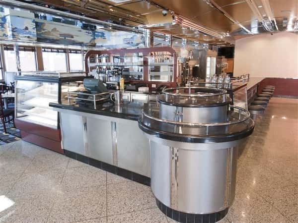 indoor view of diner