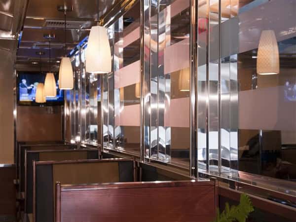 indoor view of diner