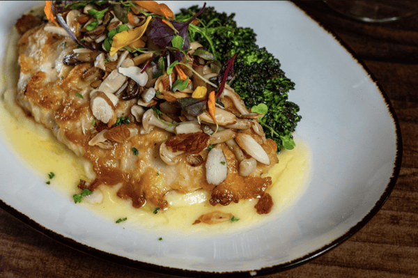 Snapper Almondine