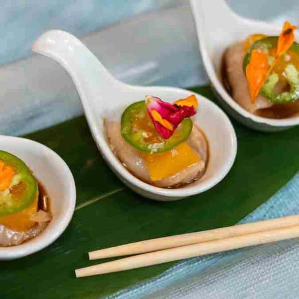 Hamachi Crudo