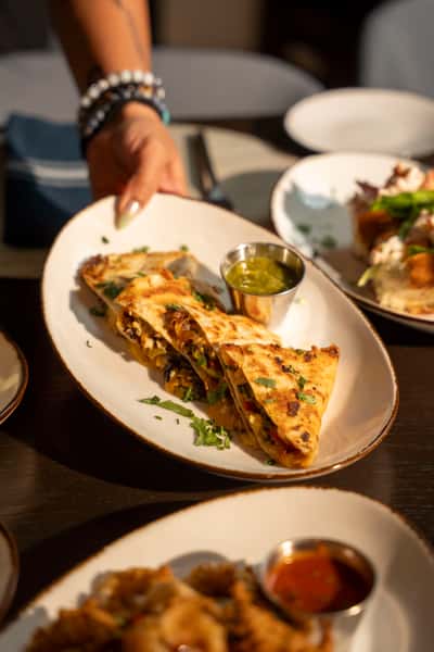 quesadillas