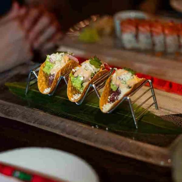 Ahi Tuna Taquitos