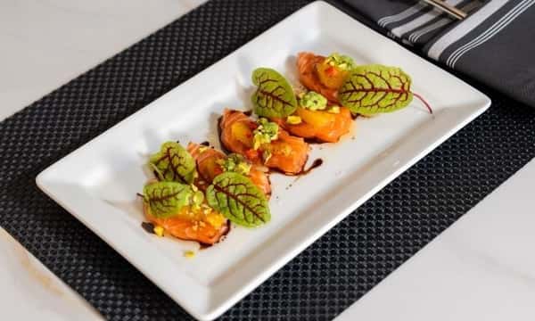 Faroe Island Salmon Crudo