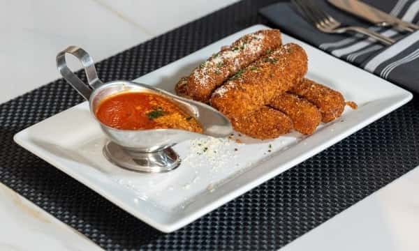 Homemade Fried Mozzarella