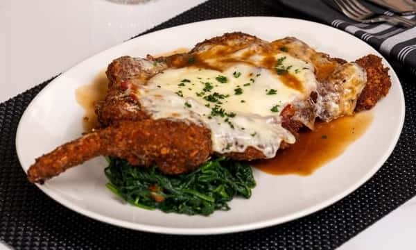 Veal Chop Valdostano