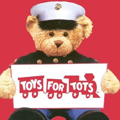 Toys for tots bear