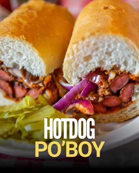 Hotdog Po'Boy on deck 🌭⚜️

#HotdogPoBoy #BatonRougeEats #DineLocal