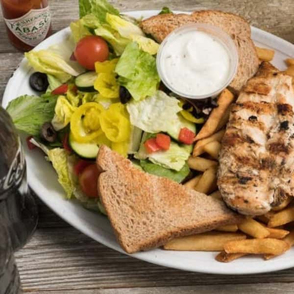 Finish out your Friday with a pint and a bite here at The Pastime Restaurant! 😋 Indulge in our healthy grilled chicken plate that comes in two juicy, tender, grilled chicken breasts cooked over our charbroiled, served with a salad, fries, and wheat bread 🍗

Best eaten of course with a companion! Mention the @ in the comments and let us know who you're tagging along 🙌

#PastimeRestaurant #batonrouge #batonrougeeats #batonrougefoodie 
 #louisianafood #brfood  #eatbatonrouge #batonrougerestaurants #batonrougebloggers #louisianapizza  #louisianaeats  #louisianafood