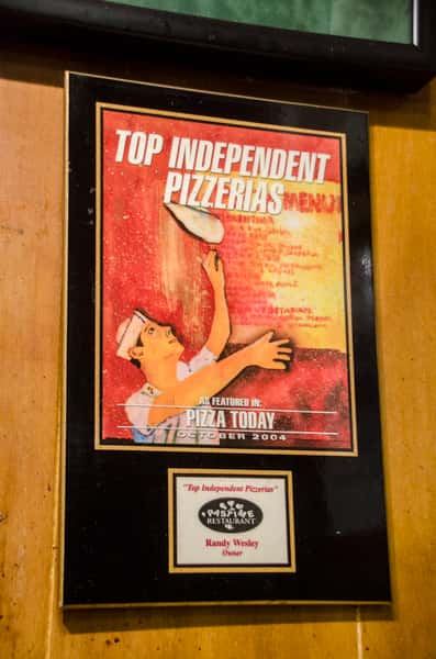 top independant pizza award