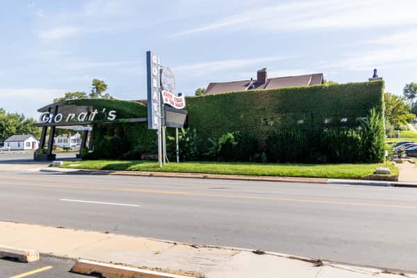 Exterior of Gorat's Steak House on Center Street in Omaha, Nebraska