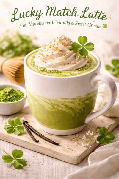 Lucky Matcha Latte 20oz.