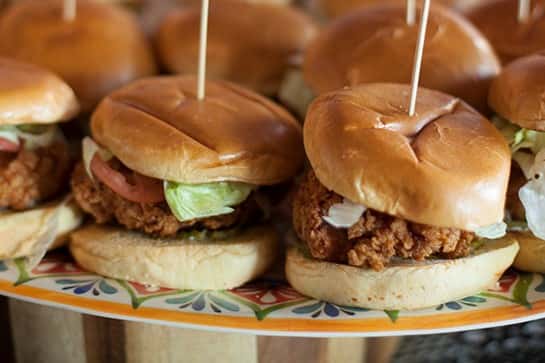 Fried Chicken Sliders