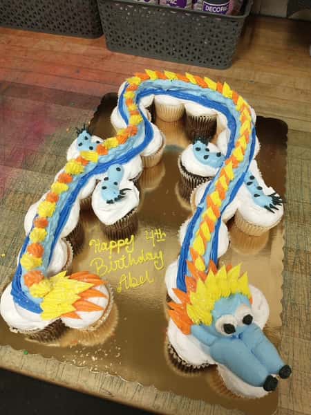 Dragon Cupcake