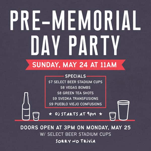 Kirkwood Pre-Memorial Day
