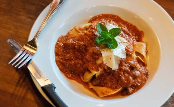 Lamb Bolognese Pappardelle