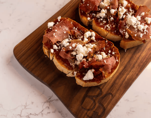 Catering - Fig Jam, Prosciutto, Goat Cheese