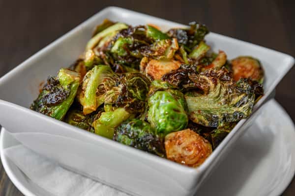 Sweet & Spicy Brussels Sprouts