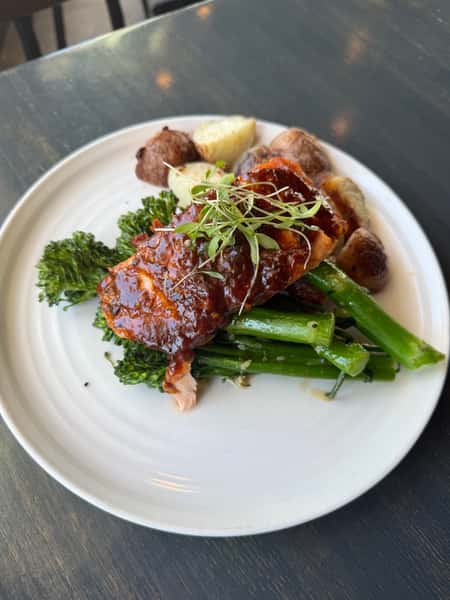 Roasted Jerk Salmon
