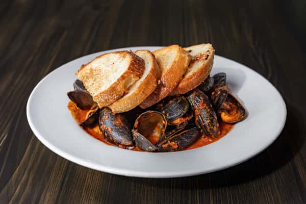 Steamed Mussels
