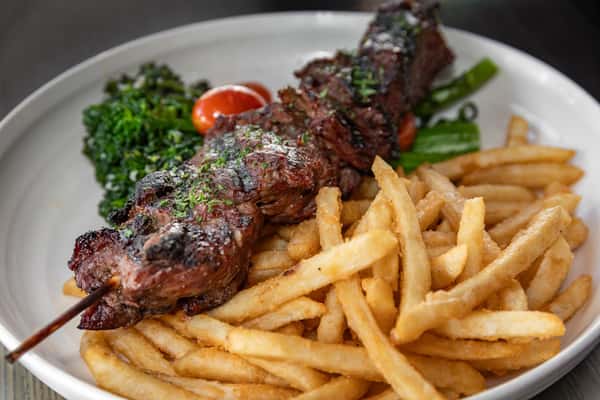 Teriyaki Steak Tips and Frites