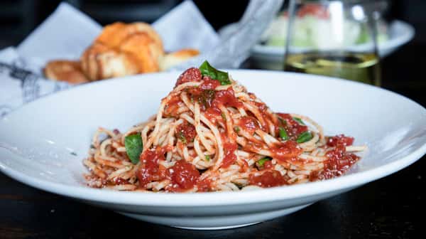 Spaghetti Tomato and Basil
