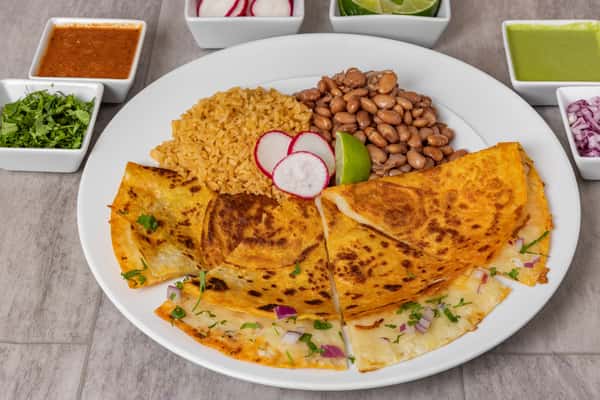 Large Quesadilla Plate