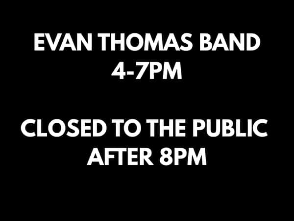 CLOSED PRIVATE EVENT