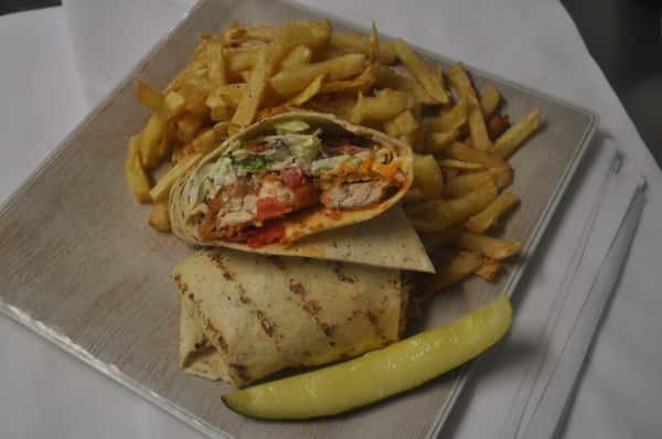 BACON CHEDDAR CHICKEN WRAP