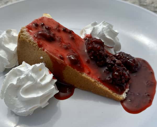 BLACKBERRY CHEESECAKE