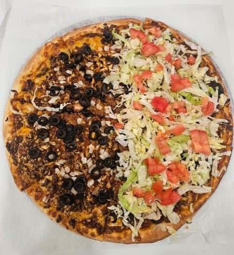14" TACO PIZZA
