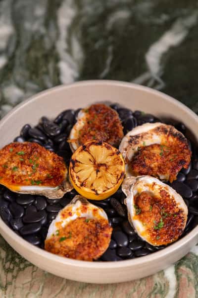 Wood Roasted Oysters