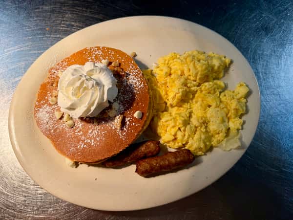 Pumpkin Pancake Combo