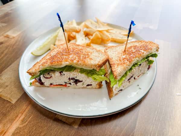 Cranberry Chicken Salad Sandwich