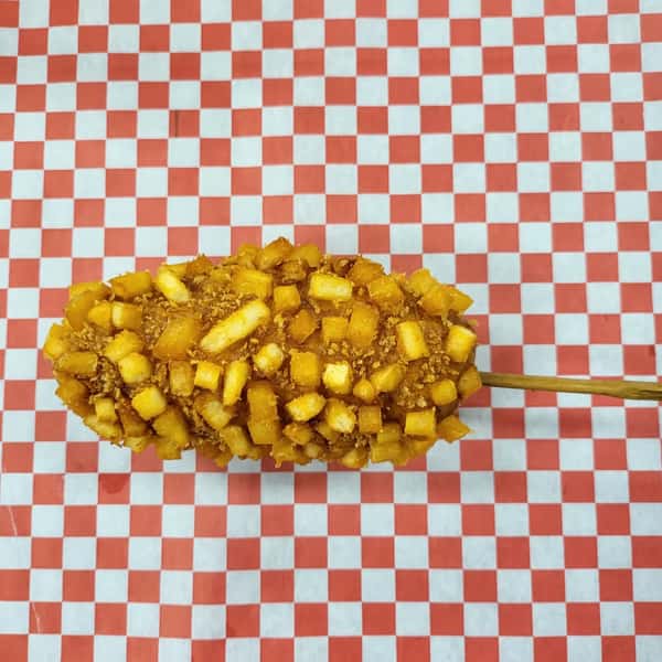 Potato corn dog