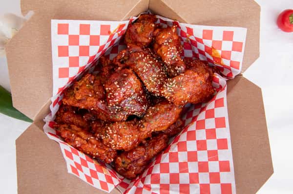 Crispy Fried Seasoned Chicken