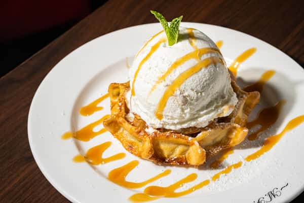 peach crisp