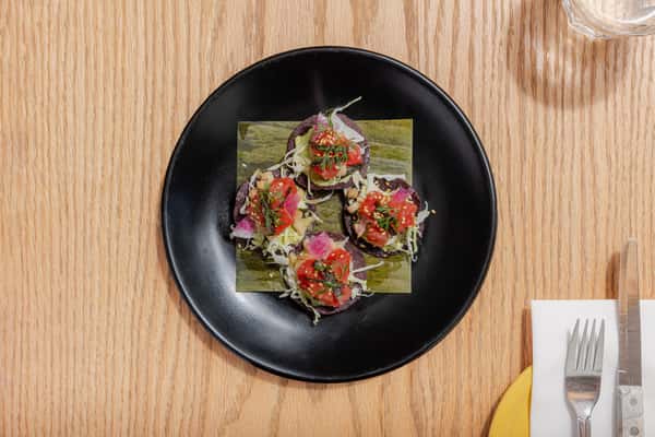 Watermelon Tuna Tostadas