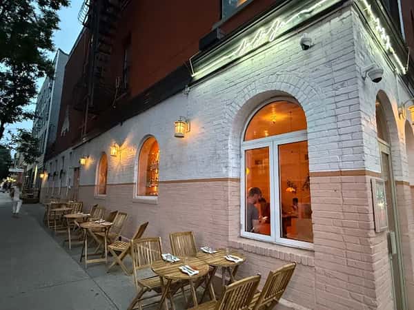 Mezcal cocktail station at Jajaja Brooklyn