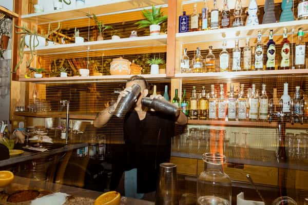 Shaking your favorite cocktail