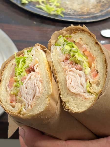 Turkey Bacon Club Sandwich